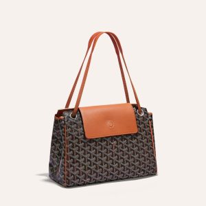 Goyard Rouette Souple Bag Black & Tan