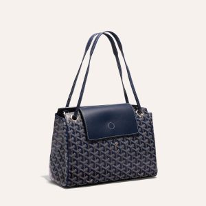 Goyard Rouette Souple Bag Navy Blue