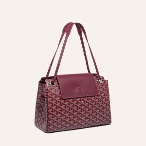 Goyard Rouette Souple Bag Burgundy