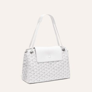 Goyard Rouette Souple Bag White